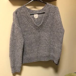 Cropped Knit Shirt